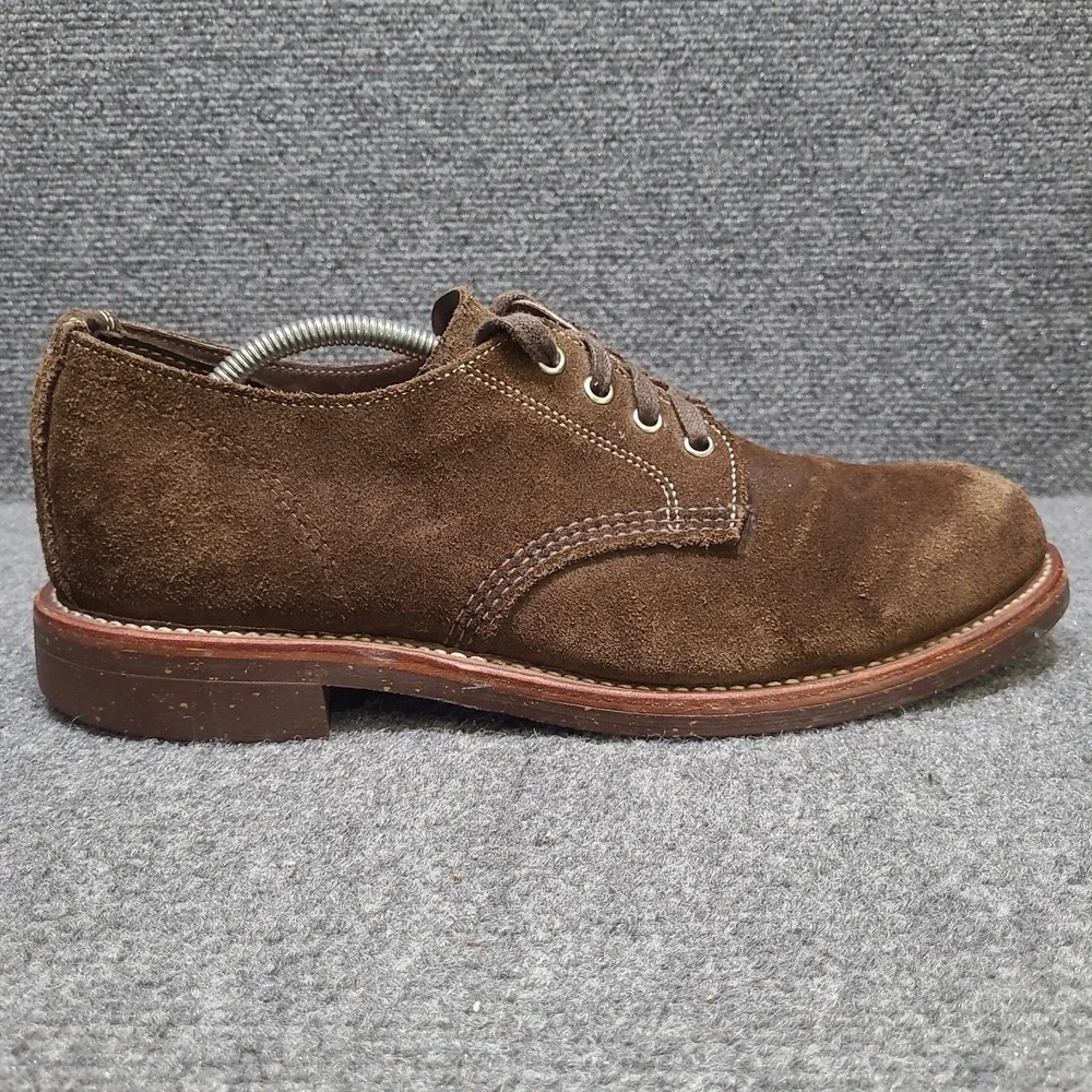 CHIPPEWA CHOCOLATE MOSS SUEDE 1901M75 Men's US 11.5D USA made